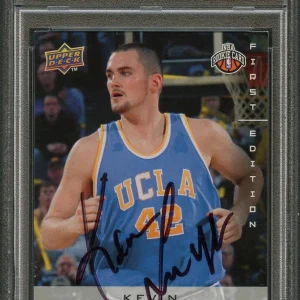 2008 First Edition Basketball Upper Deck #263 Kevin Love Signed Card AUTO PSA Sl