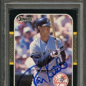 1987 Donruss #351 Ron Kittle Signed Card PSA Slabbed Auto Yankees
