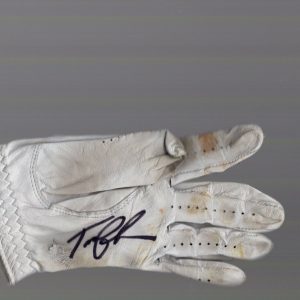 TOM LEHMAN HAND SIGNED AND USED GOLF GLOVE 96 BRITISH OPEN CHAMPION JSA