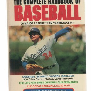 1982 MLB HANDBOOK OF BASEBALL VINTAGE PAPERBACK BOOK AMAZING CONDITION+RARE