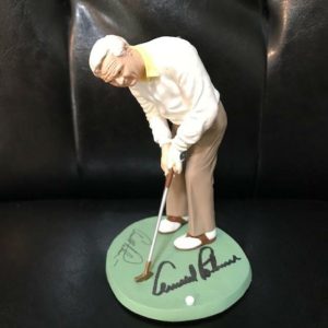 ARNOLD PALMER HAND SIGNED 2000 HALLMARK ORNAMENT AWESOME+VERY RARE JSA
