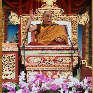 DALAI LAMA HANDSIGNED OVERSIZED 11x14 COLOR PHOTO INCREDIBLE+RARE JSA
