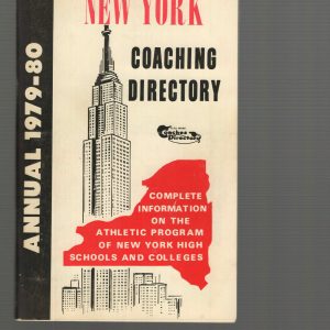 NEW YORK COACHING DIRECTORY GUIDE 1979-80 AWESOME+RARE HARD TO FIND