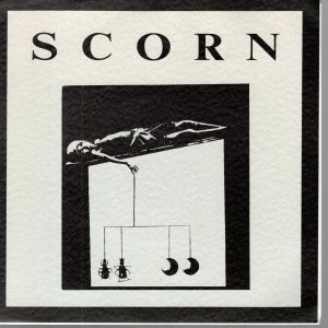 SCORN LAMENT/SOLEIL NOIRE 7" SINGLE 45 RPM GREAT CONDITION+RARE 600 MADE