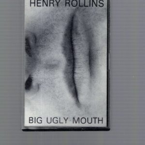 HENRY ROLLINS BIG UGLY MOUTH VINTAGE+RARE CASSETTE TAPE SPOKEN WORD 1987