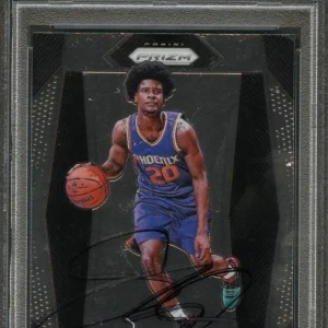 2017-18 Panini Prizm #61 Josh Jackson Signed Rookie Card AUTO PSA Slabbed RC Sun