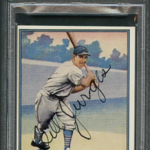 1941 Play Ball #59 Bill Jurges Signed Card PSA Slabbed Auto Giants