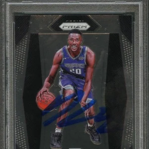 2017-18 Panini Prizm #28 HARRY GILES Signed Card AUTO PSA Slabbed RC