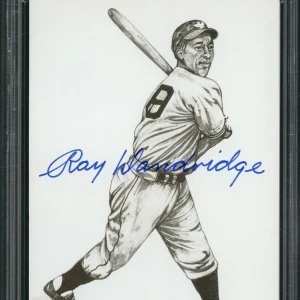 Ray Dandridge Signed Postcard PSA/DNA Auto 10 Slabbed Autographed