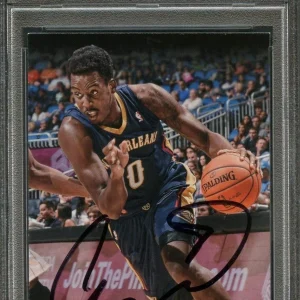 2013-14 Panini Basketball #113 Al-Farouq Aminu Signed Card AUTO PSA Slabbed Peli