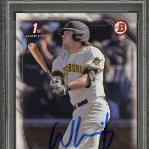 2016 Bowman Draft #BD-39 WILL CRAIG Signed Card PSA Slabbed Auto Pirates