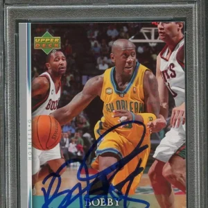 2007-08 Upper Deck First Edition Basketball #21 Bobby Jackson Signed Card AUTO G