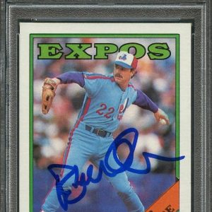 1988 Topps #313 Bob McClure signed card PSA/DNA slabbed Autographed AUTO Grade 1