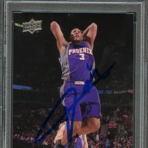 2008-09 Upper Deck First Edition #148 Boris Diaw Signed Card AUTO 10 PSA Slabbed
