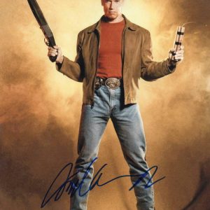 ARNOLD SCHWARZENEGGER SIGNED 11X14 PHOTO LAST ACTION HERO AUTOGRAPH PSA COA