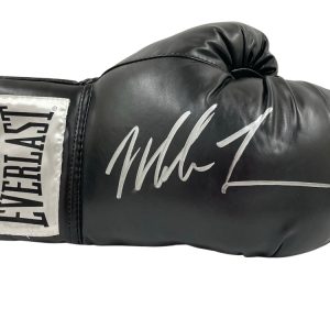 MIKE TYSON SIGNED EVERLAST BOXING GLOVE AUTHENTIC AUTOGRAPH JSA WITNESS COA 16