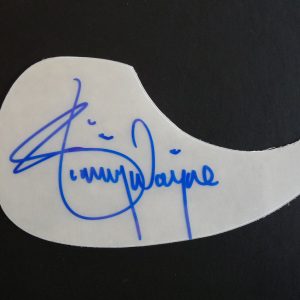 Jimmy Wayne Clear Autographed Signed Guitar Pickguard PSA BAS Guaranteed