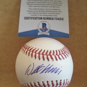 WILLIE HARRIS CHICAGO WHITE SOX SIGNED AUTOGRAPH M.L. BASEBALL BECKETT F94212