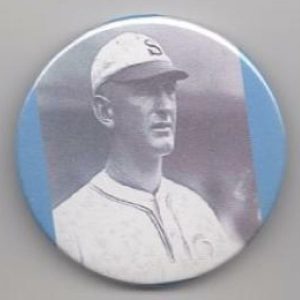 CY YOUNG VINTAGE BUTTON PIN