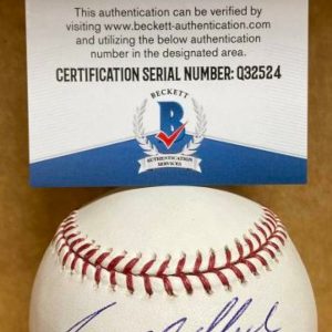 BILL MADLOCK 79 WS CHAMPS SIGNED AUTOGRAPHED M.L. BASEBALL BECKETT Q32524