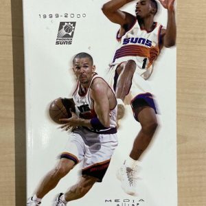 1999-00 PHOENIX SUNS MEDIA GUIDE WITH JASON KIDD COVER 328 PAGES