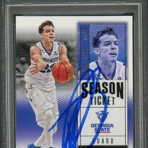 2016 Contenders Draft Picks #78 RJ HUNTER Signed Card AUTO PSA Slabbed Georgia S