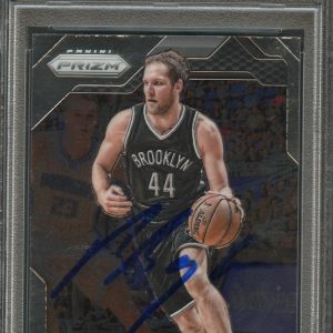 2016-17 Panini Prizm #164 Bojan Bogdanovic Signed Card AUTO PSA Slabbed Nets
