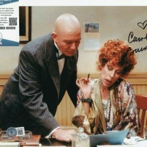 CAROL BURNETT signed (ANNIE) Miss Hannigan movie 8X10 photo BECKETT BD19931