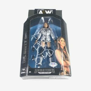 Dr. Britt Baker Signed AEW Unmatched Collection Figure PSA/DNA Wrestling