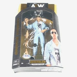 Orange Cassidy Signed AEW Unrivaled Collection Figure PSA/DNA Wrestling