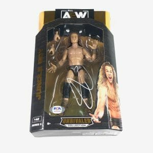 Jungle Boy Signed AEW Unrivaled Collection Figure PSA/DNA Wrestling
