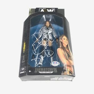 Dr. Britt Baker Signed AEW Unmatched Collection Figure PSA/DNA Wrestling