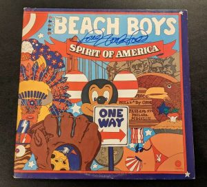 THE BEACH BOYS SIGNED AUTOGRAPHED SPIRIT OF AMERICA LP RECORD BECKETT LOA BAS???? COLLECTIBLE MEMORABILIA