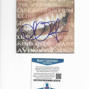 ALANIS MORISSETTE signed auto'd "SUPPOSED ..JUNKIE" CD BOOKLET BECKETT COA (BAS)