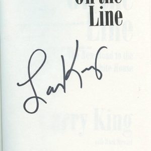 LARRY KING SIGNED AUTOGRAPHED HB BOOK W/ COA