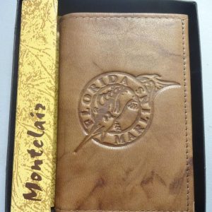 FLORIDA MARLINS LEATHER WALLET IN CASE