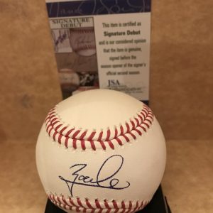 ZACK COLLINS CHICAGO WHITE SOX SIGNED AUTOGRAPHED M.L. BASEBALL JSA SD28262