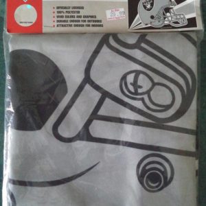 RAIDERS DELUXE 3' X 5' FLAG NFL COLLECTIBLE NEW IN PACKAGE