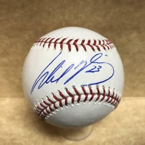 WIL NIEVES NEW YORK YANKEES SIGNED AUTOGRAPED M.L. BASEBALL W/ COA