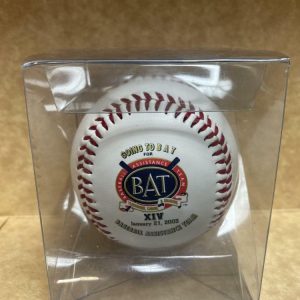 RARE B.A.T. 2003 LOGO BASEBALL ROBERTO CLEMENTE OPPOSITE SIDE IN PLASTIC