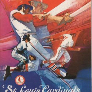 ST. LOUIS CARDINALS 1973 SOUVENIR YEARBOOK GREAT CONDITION