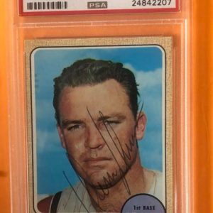 1968 TOPPS DERON JOHNSON PSA CERTIFIED #323 AUTHENTIC CARD