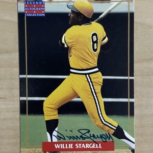 1996 MAJOR LEAGUE PLAYERS SIGNED WILLIE STARGELL HALL OF FAME