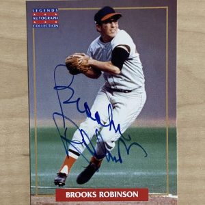 1996 MAJOR LEAGUE PLAYERS SIGNED BROOKS ROBINSON HALL OF FAME