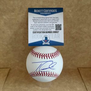 TYLER CALLIHAN CINCINNATI REDS ROOKIE YEAR SIGNED AUTO M.L. BASEBALL BAS R98157