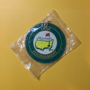 1996 MASTERS TOURNAMENT BAG TAG NICK FALDO WINNER