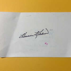 HARMON KILLEBREW SIGNED POSTCARD STAMPED 1983 W/ COA