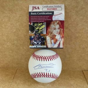 VLADIMIR GUERRERO JR. TORONTO BLUE JAYS SIGNED AUTOGRAPHED M.L. BASEBALL JSA