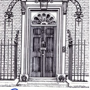 MARGARET THATCHER SIGNED BOOKPLATE UK PRIME MINISTER IRON LADY JSA