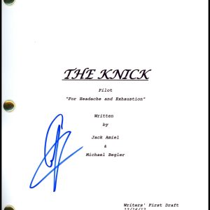 Andre Holland "The Knick" AUTOGRAPH Signed Full Complete Pilot Script ACOA